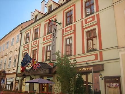 Hotel Barbarossa Cheb Exteriör bild
